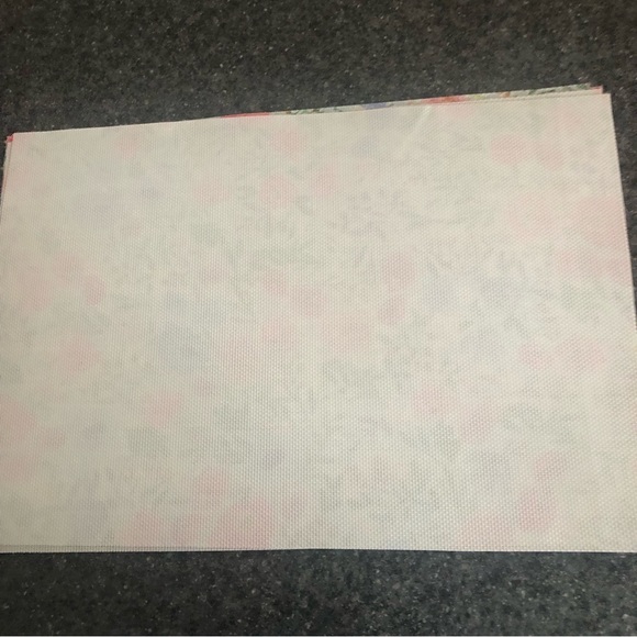 Floral Placemats Kitchen 6 Nylon Placemats Poshmark